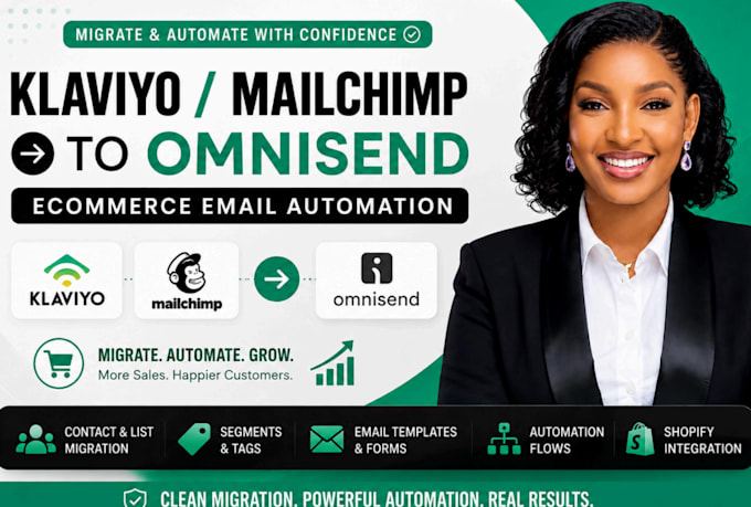 migrate klaviyo mailchimp to omnisend ecommerce email automation